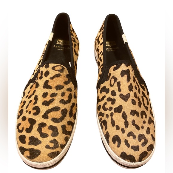 kate spade Shoes - ♠️Kate Spade~Keds X Kate Spade New York Double Decker Leopard Printed Sneakers
